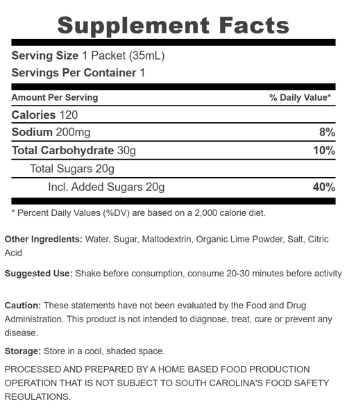 Carb Goo Pack